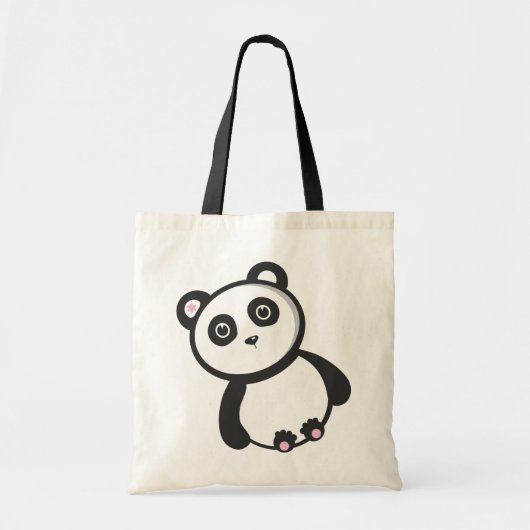 Tote Bag Panda de Kawaii (Devant)