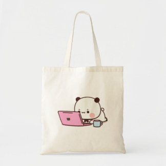 Tote Bag Panda Et Brownie Bear Couple