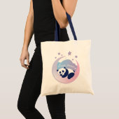 Tote Bag Panda fourre-tout de sommeil (Devant (produit))
