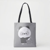 Tote Bag Panda mignonne et endormi (Devant)
