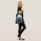Tote Bag Panda Moon (Sur le modèle)