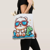 Tote Bag Panda Palooza (De près)