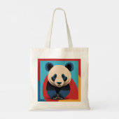 Tote Bag Panda pop art (Dos)