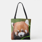 Tote Bag Panda rouge mignonne (Dos)