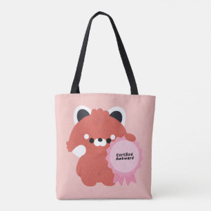 Tote Bag Panda roux certifié maladroit