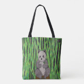 Tote Bag Panda (simple) - Fourre-tout (Dos)