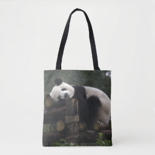 Tote Bag pandas géants à la Protection du panda géant