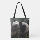 Tote Bag pandas géants à la Protection du panda géant (Dos)