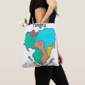 Tote Bag Pangea Continents Câlinant Multicolore (De près)