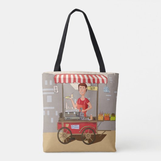 Tote Bag Panier alimentaire (Dos)