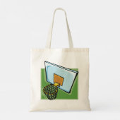 Tote Bag Panier De Basketball Sports Backboard Et Net (Dos)