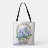 Tote Bag Panier de Fleurs (Dos)