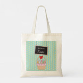 Tote Bag Panier de Pâques et oeufs de Pâques Pastel (Dos)