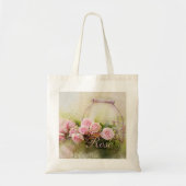 Tote Bag Panier rose (Devant)
