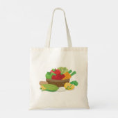 Tote Bag Panier végétal (Dos)
