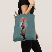 Tote Bag Panneau Art déco QUEENIE GOLDSTEIN™ (De près)