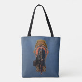 Tote Bag Panneau Art Nouveau NEWT SCAMANDER™ Walking (Dos)