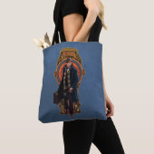 Tote Bag Panneau Art Nouveau NEWT SCAMANDER™ Walking (De près)