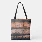 Tote Bag Panneau Brown et orange (Dos)