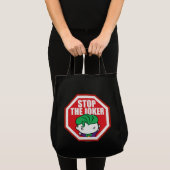 Tote Bag Panneau Chibi "Stop The Joker" (Devant (produit))