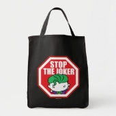 Tote Bag Panneau Chibi "Stop The Joker" (Devant)