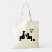Tote Bag Panneau d'attente long (Dos)