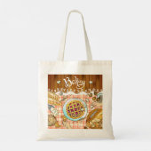 Tote Bag Panneau de boulangerie très mignonne (Dos)