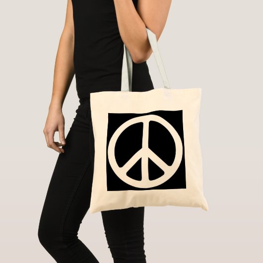Tote Bag Panneau de paix (Devant (produit))