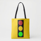 Tote Bag Panneau de signalisation routière avant la route d (Devant)