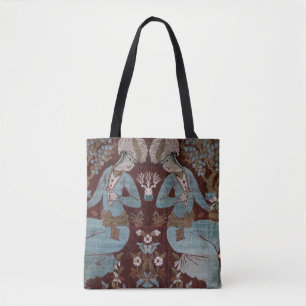 Tote Bag Panneau de style d'Isphahan, Persan, XVIIème
