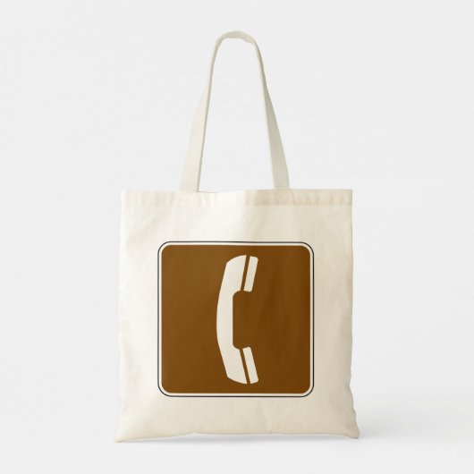 Tote Bag Panneau routier (Dos)