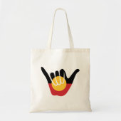 Tote Bag Panneau Shaka du drapeau aborigène australien (Devant)