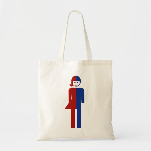 Tote Bag Panneau thaïlandais ⚠ toilettes Ladyboy ⚠ (Devant)