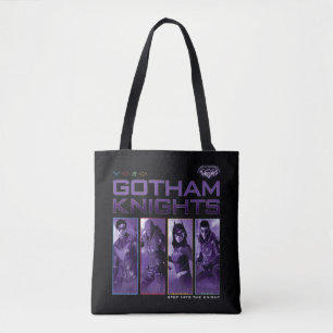 Tote Bag Panneaux de héros Gotham Knights