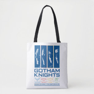 Tote Bag Panneaux de visage Gotham Knights