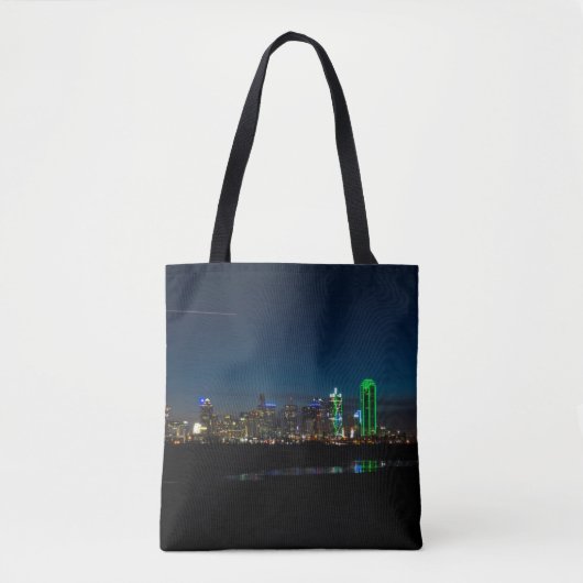 Tote Bag Pano Dallas Skyline Dawn (Devant)
