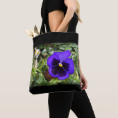 Tote Bag Pansement pourpre (De près)