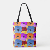 Tote Bag Pansy Collage (Dos)