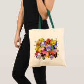 Tote Bag Pansy Patchwork (Devant (produit))