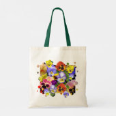 Tote Bag Pansy Patchwork (Dos)