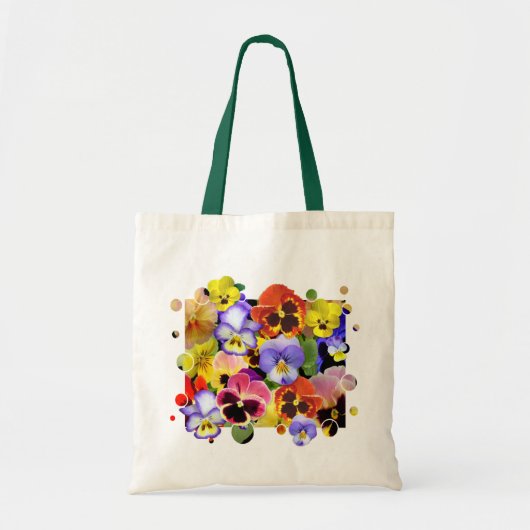 Tote Bag Pansy Patchwork (Devant)