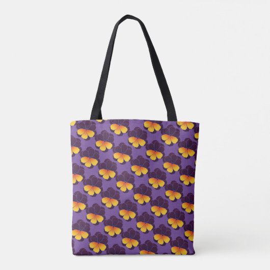 Tote Bag Pansy Power (Dos)