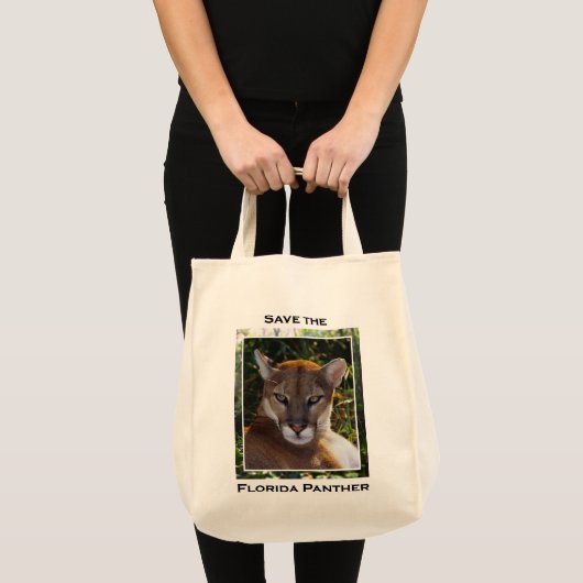 Tote Bag Panthère de la Floride (Devant (produit))