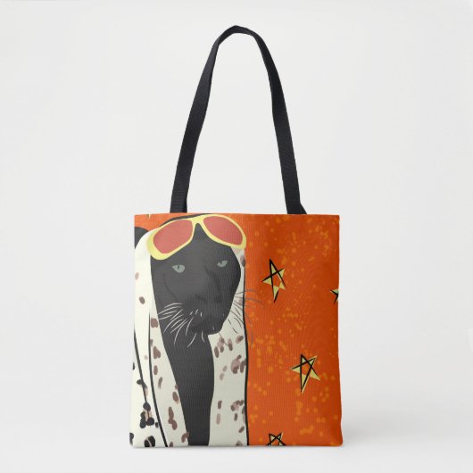 Tote Bag Panthère en style (Devant)