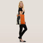 Tote Bag Panthère en style (Sur le modèle)