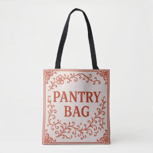 TOTE BAG "PANTRY BAG" - CHINOISERIE FOURRE-TOUT