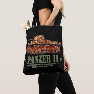 Tote Bag Panzer II A2 2ÈME GUERRE MONDIALE allemands de cha