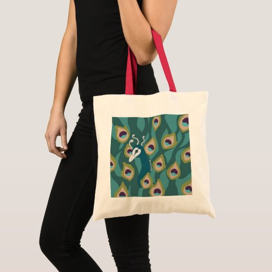 Tote Bag Paon (Devant (produit))