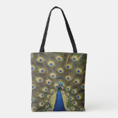 Tote Bag Paon Bleu (Dos)