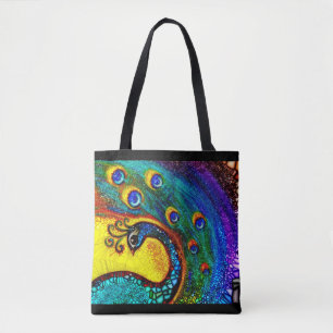 Tote Bag Paon de danse